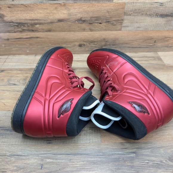 Nike Air Jordan Retro 1 Men size 10 Foamposite Anodized Red Cranberry 414823-601 main image 10